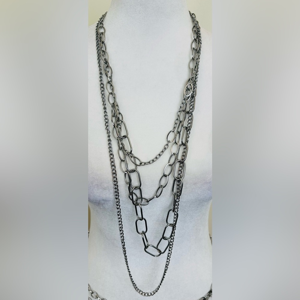 Four Strand Chain Necklace